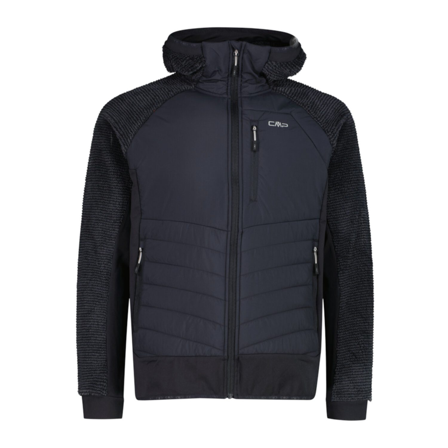 CMP Outdoorjacke CMP Herren Jacke Man Jacket Hybrid Fix Hood 36P1247