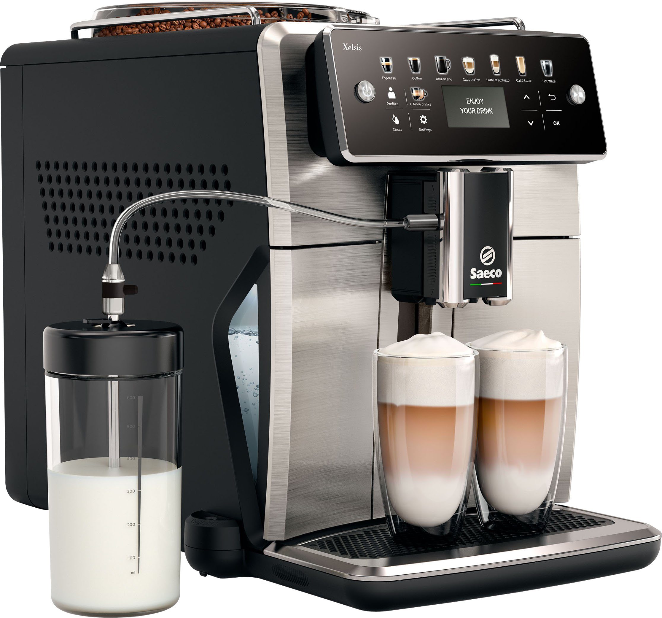 Image of Saeco Kaffeevollautomat SM7583/00 Xelsis, 12 Kaffeespezialitäten