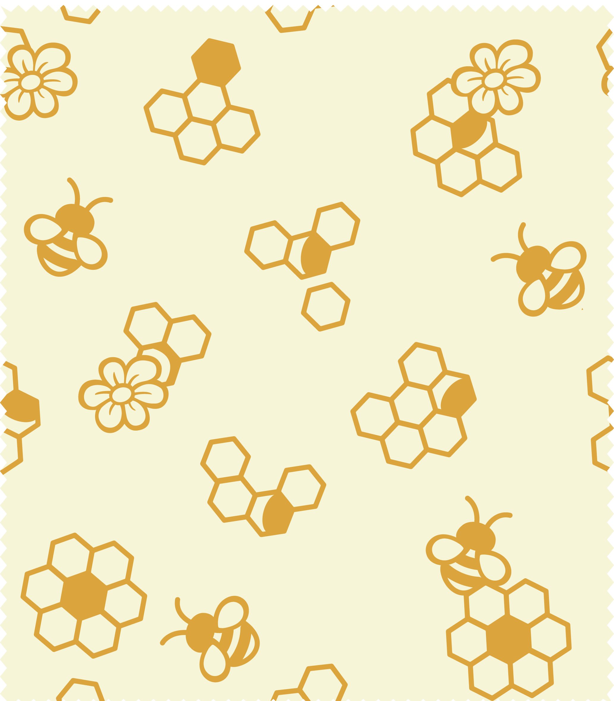 Nuts Bienenwachstücher, 1-tlg., natürlich und wiederverwendbar