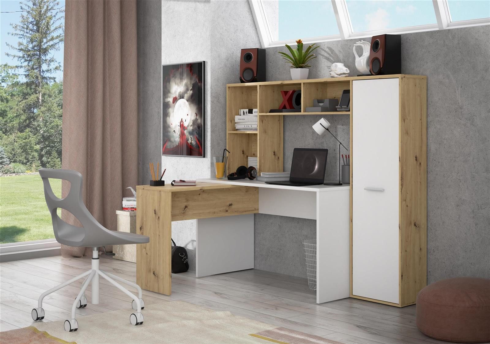 FORTE Schreibtisch 173 x 152 x günstig online kaufen