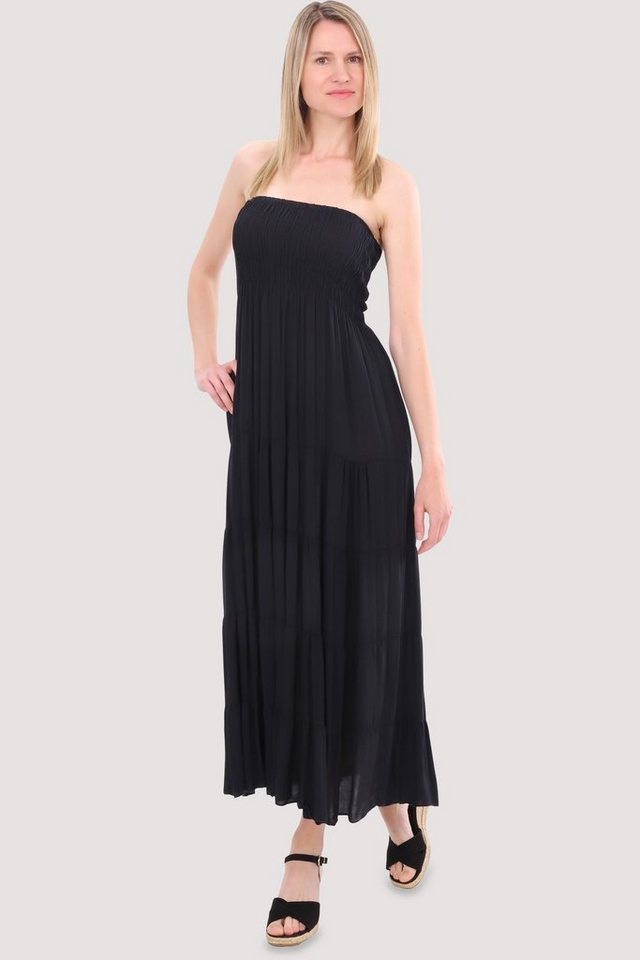 malito more than fashion Bandeaukleid 4635 figurumspielendes Sommerkleid  Strandkleid Einheitsgröße