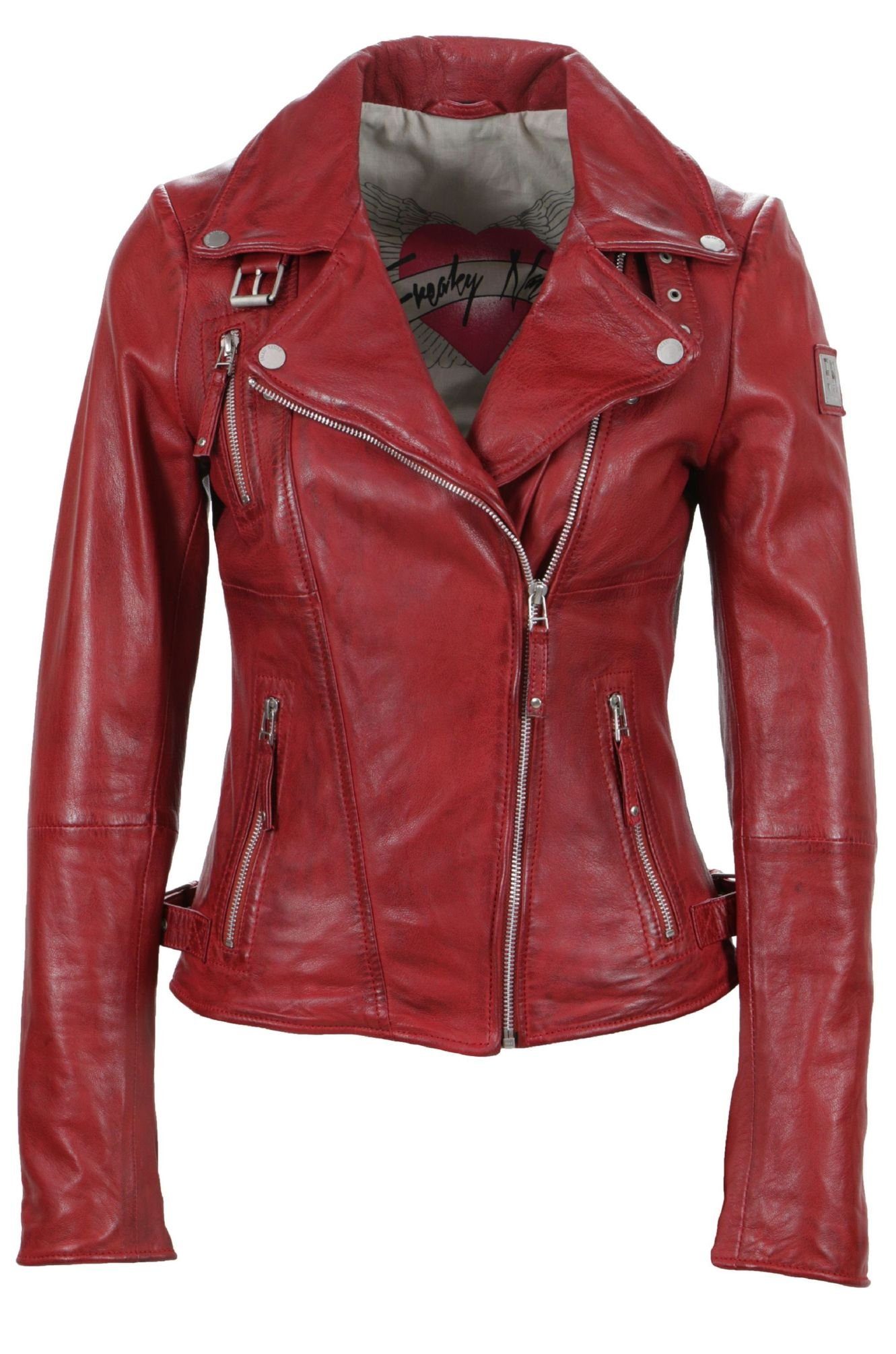 Freaky Nation Lederjacke Biker Princess