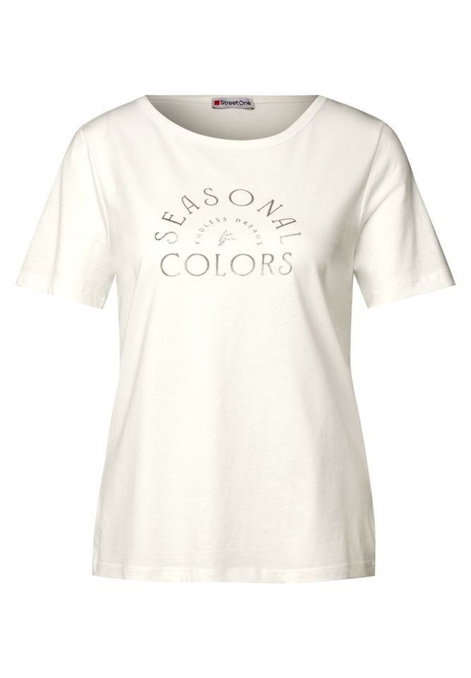 STREET ONE T-Shirt – T-Shirt mit günstig online kaufen