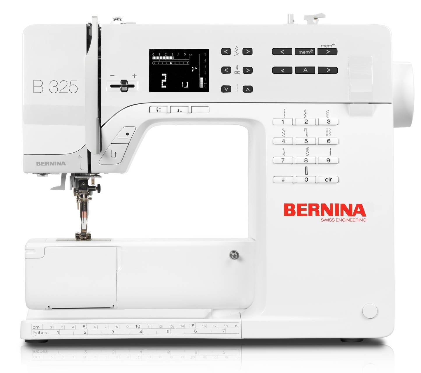 Bernina Nähmaschine 325 Computer Nähmaschine Gen.1, Kleine Nähmaschine, ganz gross