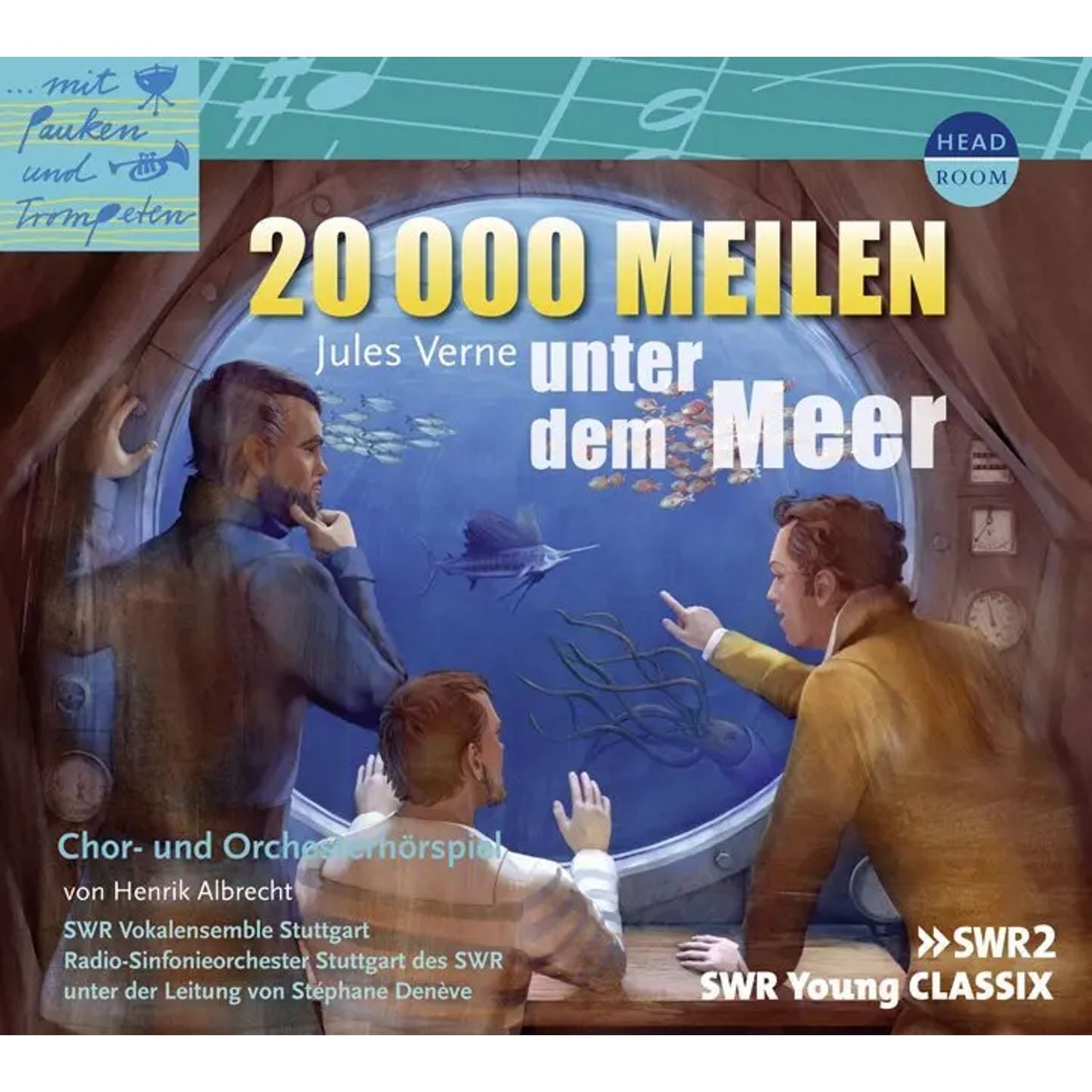 Hörspiel 20000 Meilen unter dem Meer, 1 Audio-CD