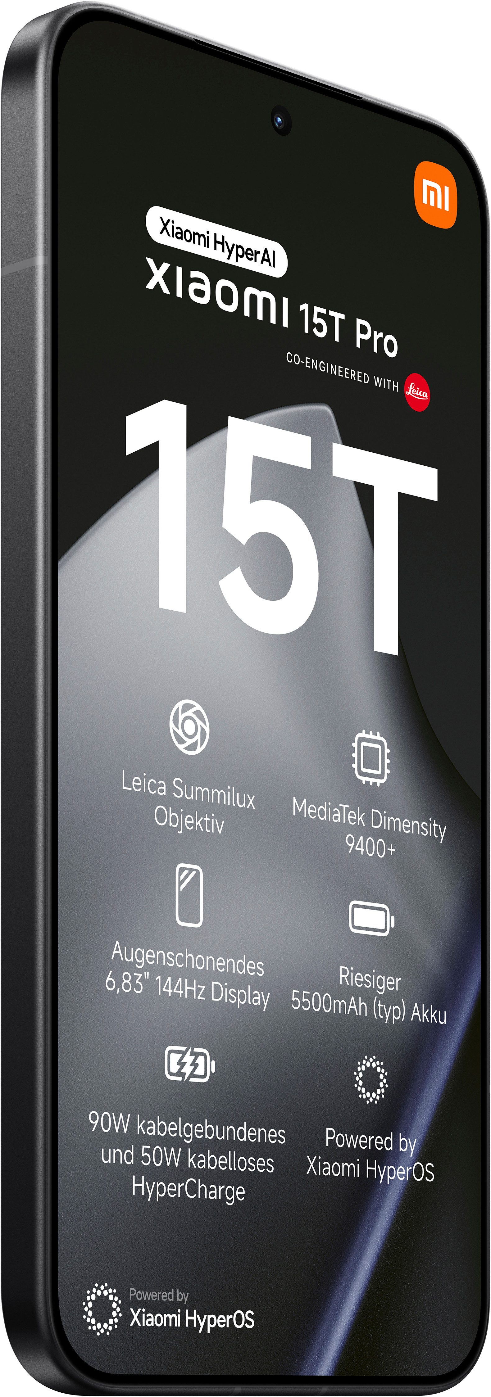 Xiaomi 15T Pro 12+512 Smartphone (17,34 cm/6,83 Zoll, 512 GB Speicherplatz, 50 MP Kamera)