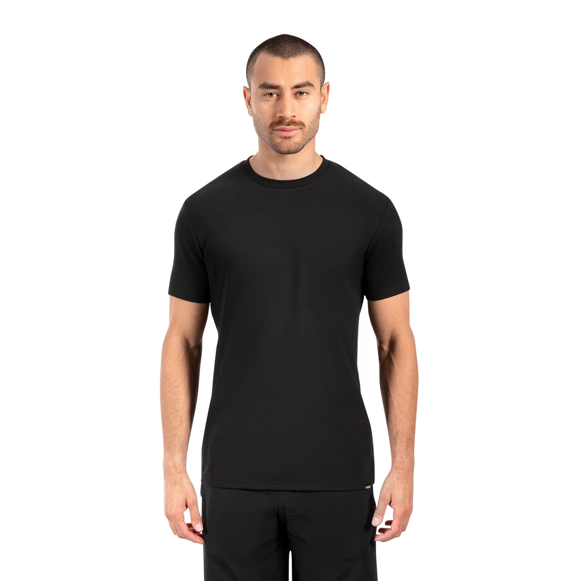 Smilodox T-Shirt Micah, Atmungsaktives Shirt mit 3D Rubber Print, Kurzarm Shirt Weiches Material Hohe Bewegungsfreiheit Sport Freizeit Gym