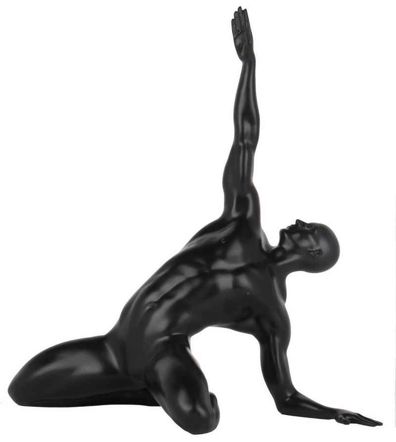 KUNSTLOFT Dekofigur Feeling of Strength 37x41x23 cm, handgefertigte Figur aus Kunststein
