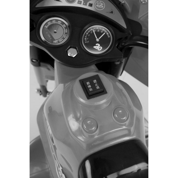 Chipolino Elektro-Kindermotorrad Kinder Elektromotorrad V Sport Belastbarkeit 25 kg Musik Licht Aufbewahrungsbox bis 3 km/h GU11115