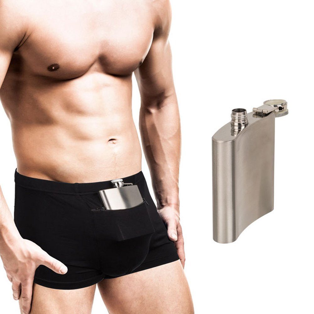 Out of the Blue Flachmann Boxershorts mit Flachmannfach