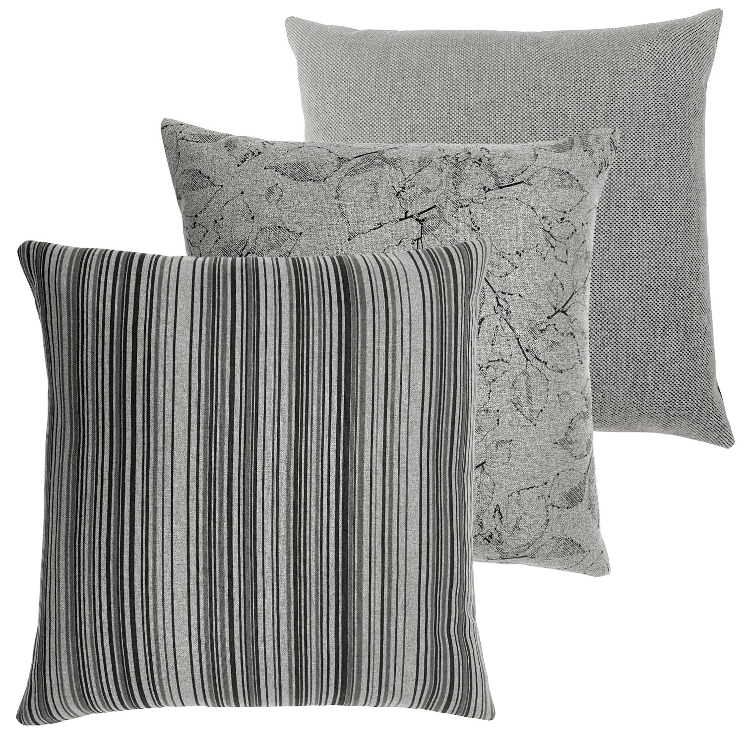 novely® Dekokissen 3er-SET DEKOKISSEN MALCHIN Kuschelweiche Sofakissen - Kissenbezug in 4, Kuschelweich, Robust, Pflegeleicht