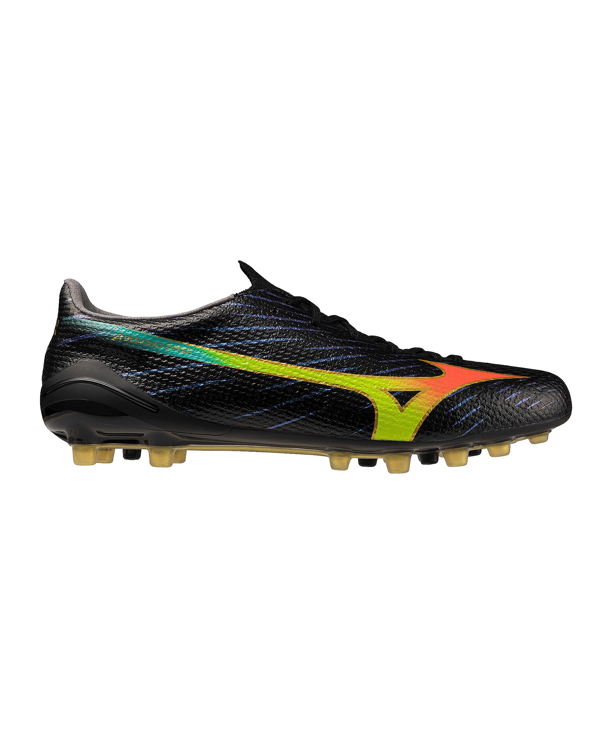 Mizuno Mizuno Alpha III Elite AG Prism Weiß Fußballschuh