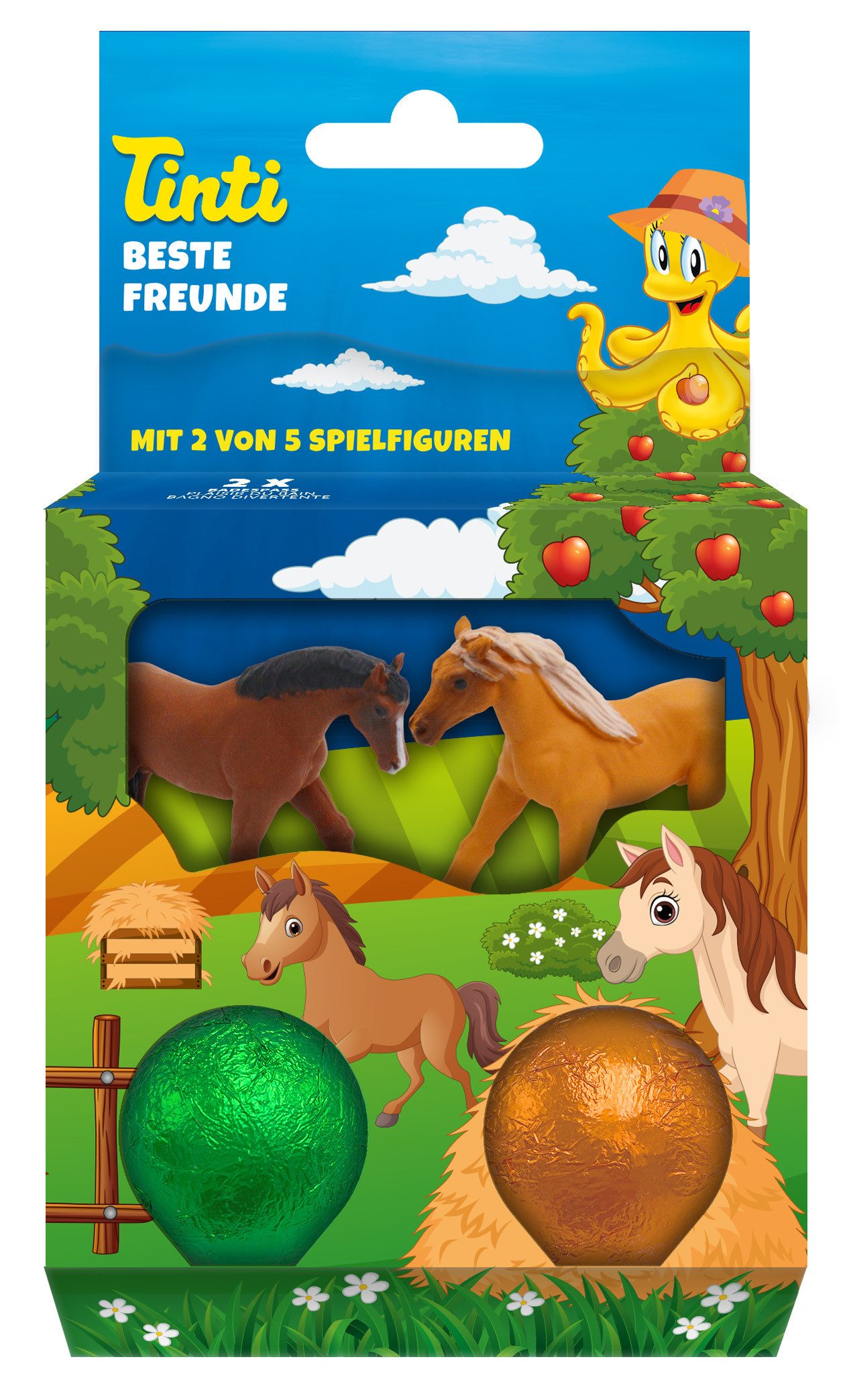 TINTI Badespielzeug Tinti Beste Freunde Pferde