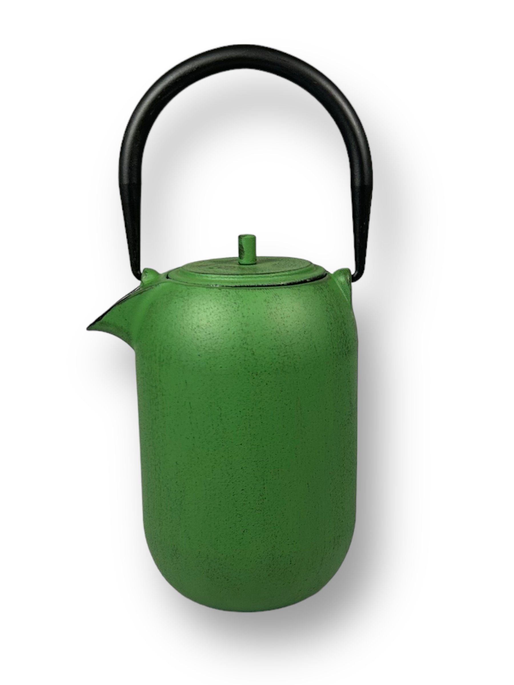 JA-UNENDLICH Teekanne Mahobin, Gusseisen handgefertigt im Sandgussverfahren, innen emailliert