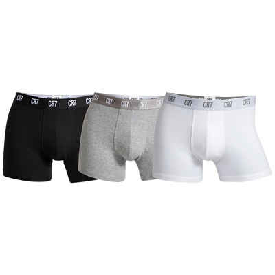 CR7 Boxer Herren Boxer Shorts, 3er Pack - Trunks, Organic