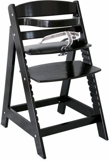 roba® Hochstuhl »Treppenhochstuhl Sit up III, schwarz«, aus Holz
