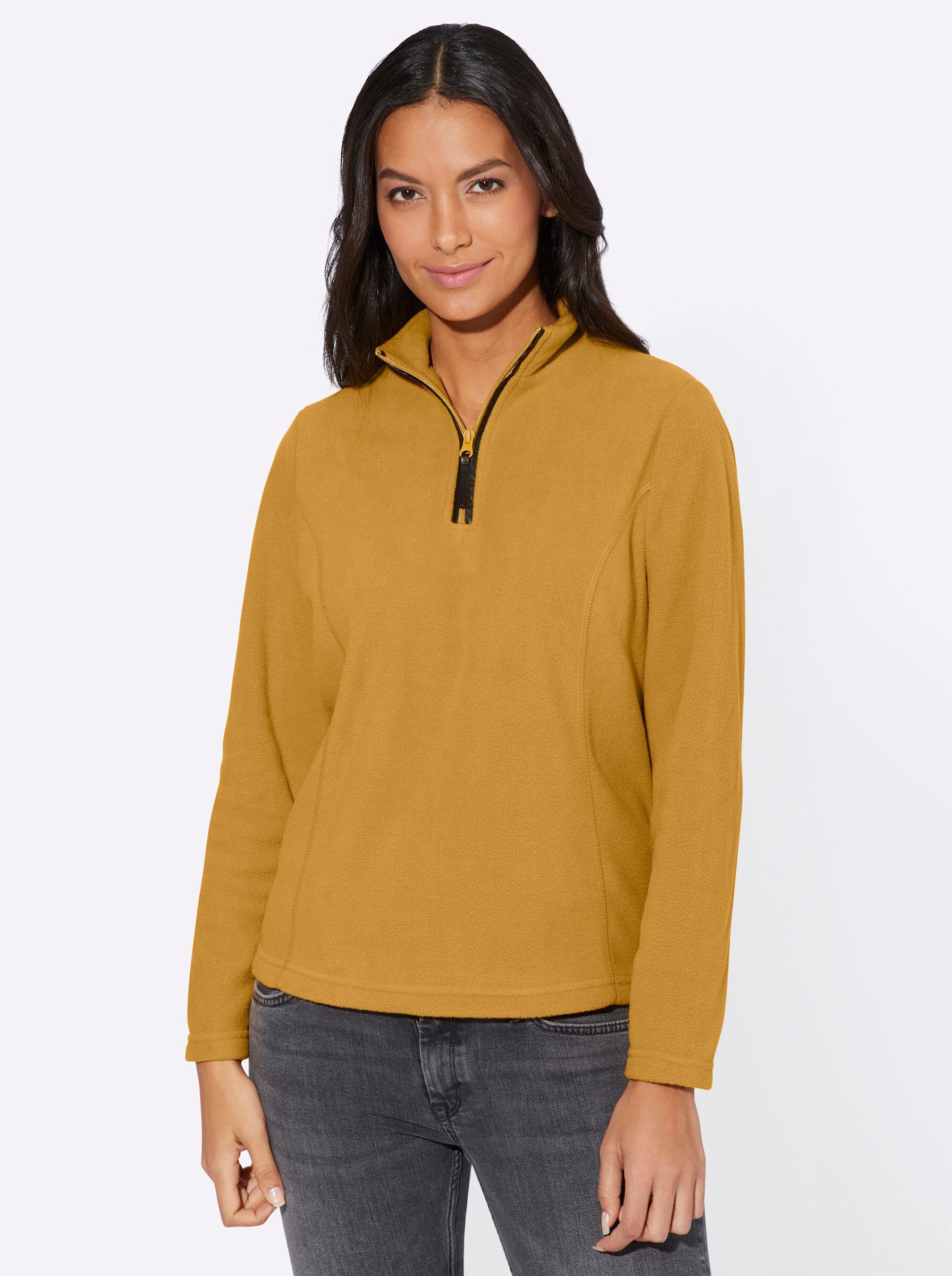Witt Fleeceshirt Fleeceshirt Länge ca. 62 günstig online kaufen