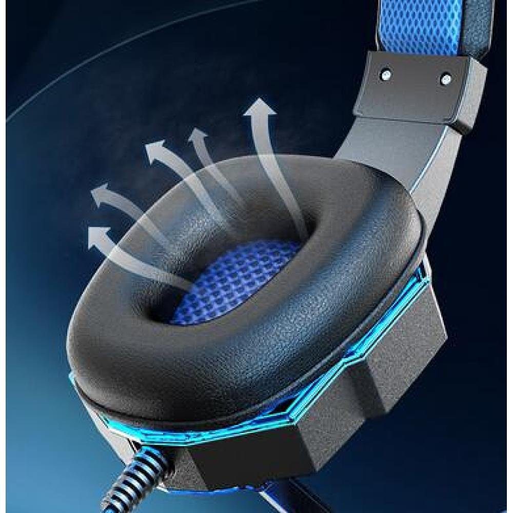 Mikrofon, mm mit 40 On-Ear-Kopfhörer Treiber Gaming Headset GelldG