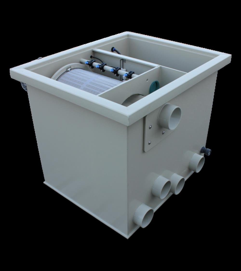 Koi Herdecke Teichfilter Teich Trommelfilter Komplettfilter für 30 Qbm