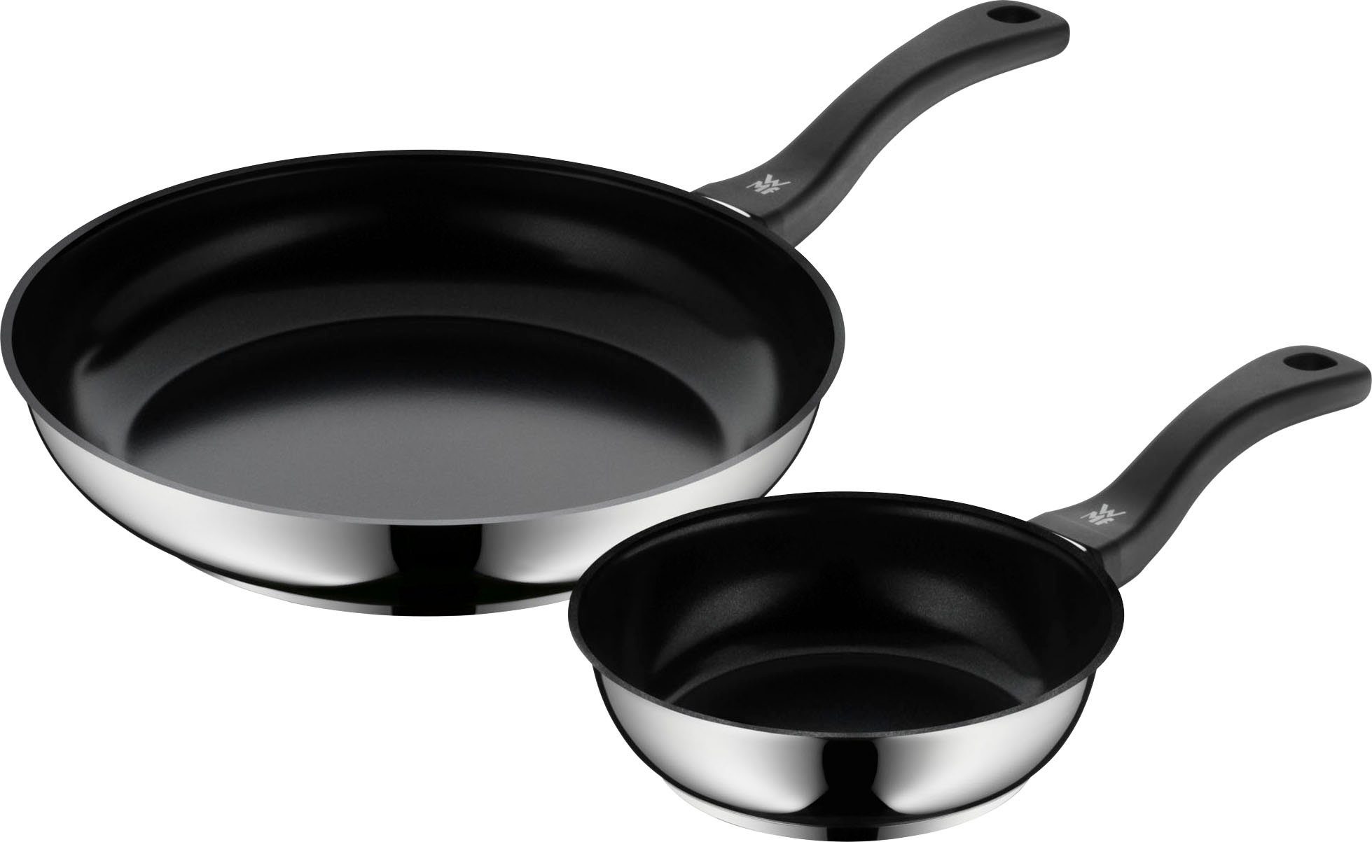 WMF Pfannen-Set Devil, Cromargan® Edelstahl (Set, 18/10 Ø Induktion Rostfrei 18/28 2-tlg), cm