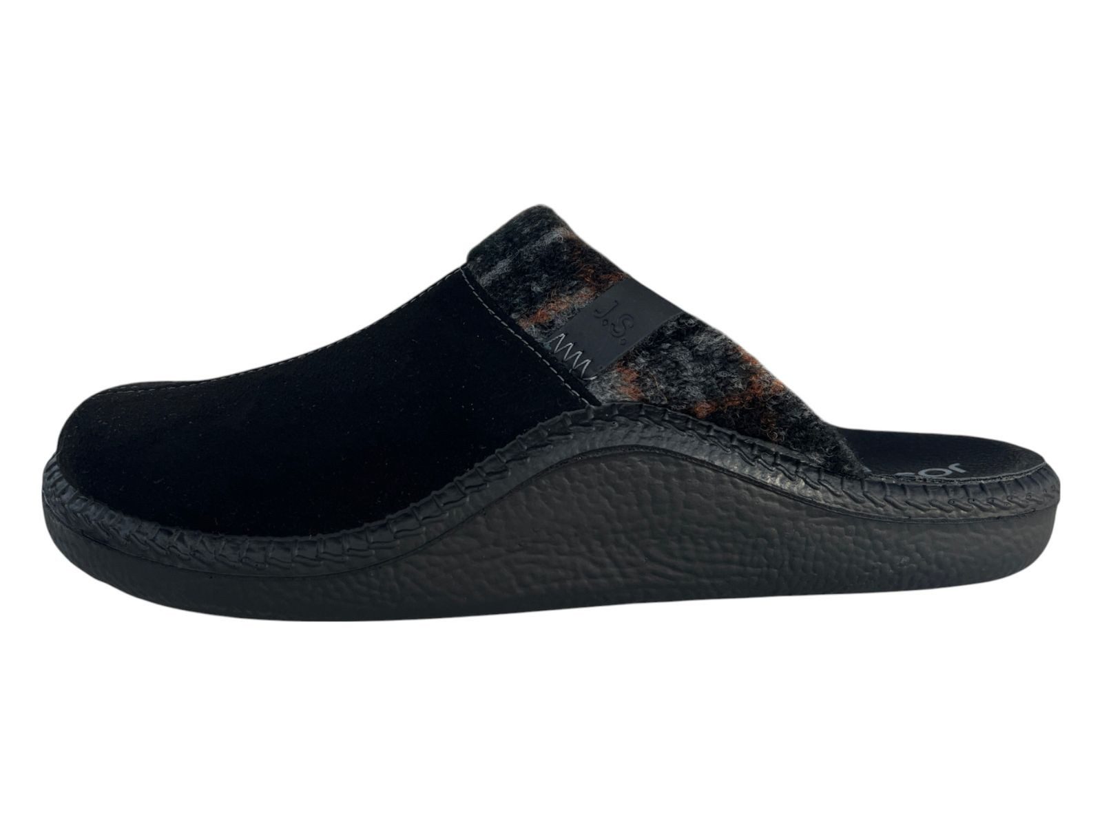 Josef Seibel JOSEF SEIBEL Herren MONACO 14 Filz Pantoffel 17914-MA213-100 schwarz Hausschuh