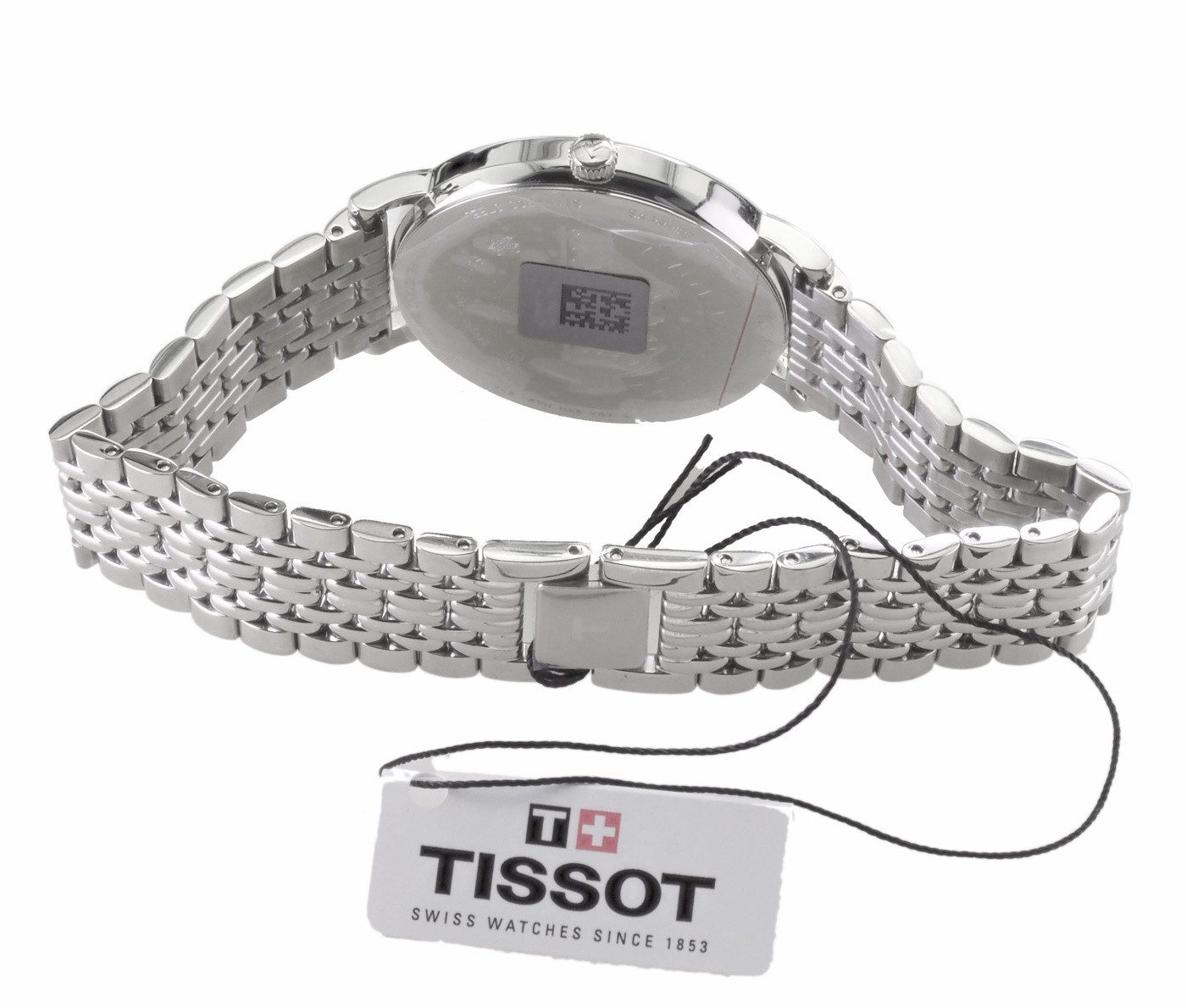 Tissot Quarzuhr Tissot Herren Quarz Uhr Everytime Medium T1094101103310, (Schwarz)