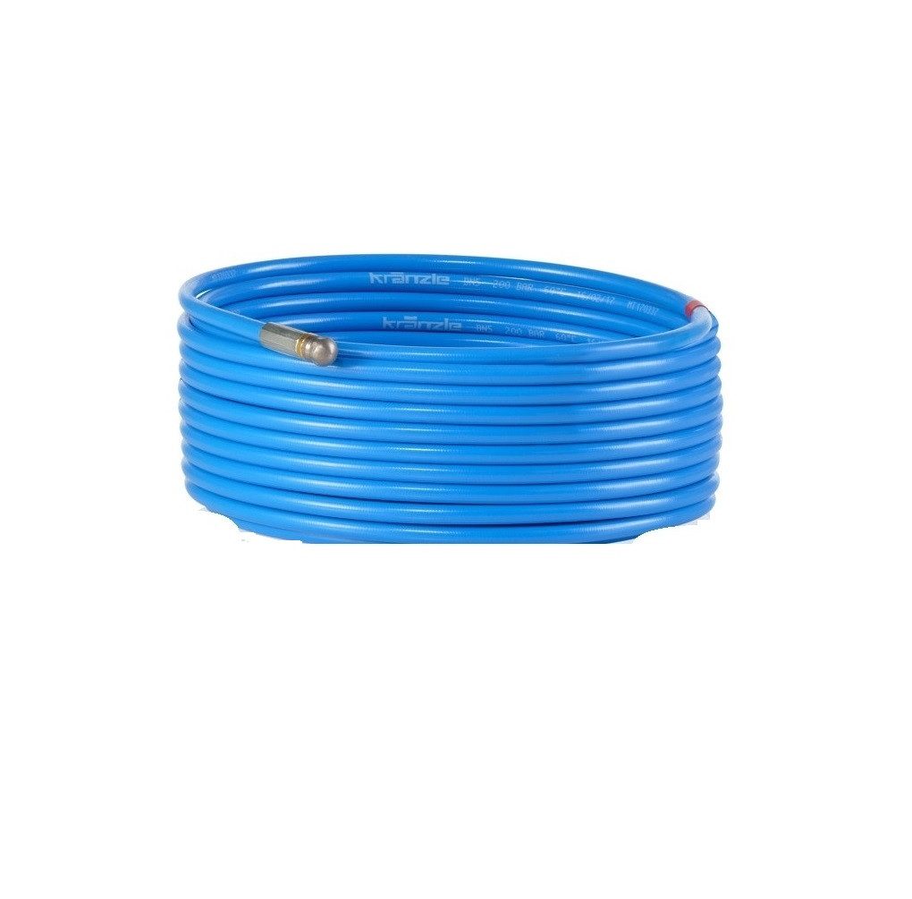 Kränzle Hochdrucklanze Rohrreinigungsschlauch 15 m Stecksystem D12 mit Fr