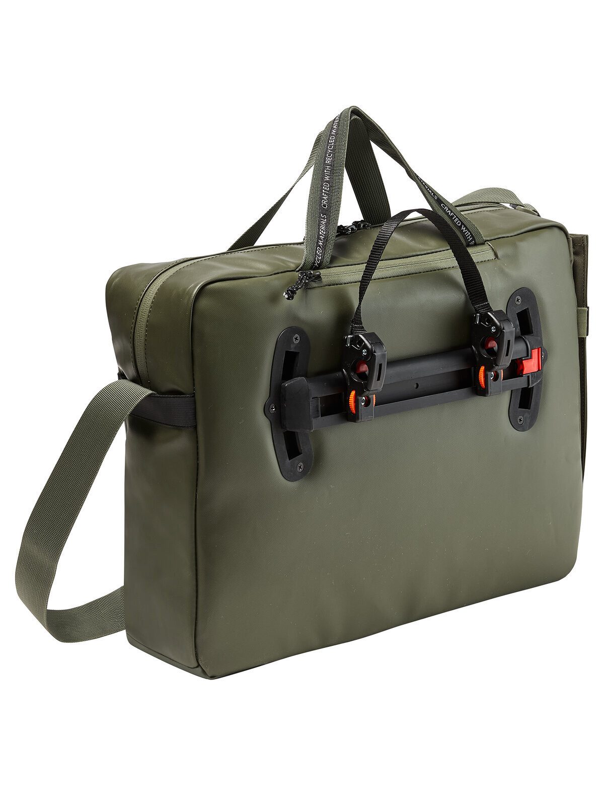 VAUDE Gepäckträgertasche Mineo Commuter Briefcase 17 (1-tlg., 1), Büro- und Fahrradtasche PVC frei