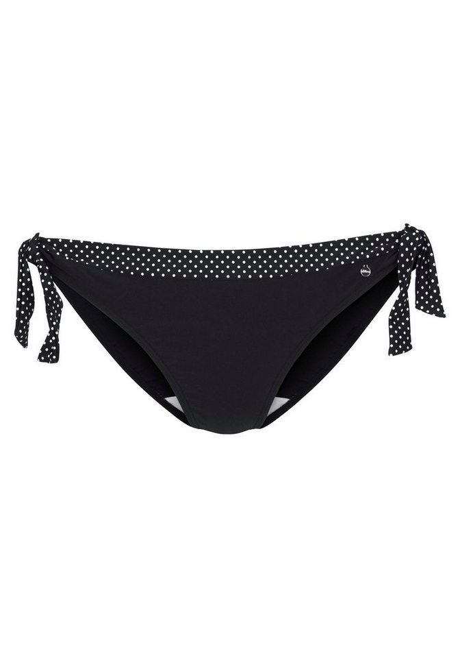 Bademode - s.Oliver Bikini Hose »Avni«, mit seitlichen Bindebändern › schwarz  - Onlineshop OTTO