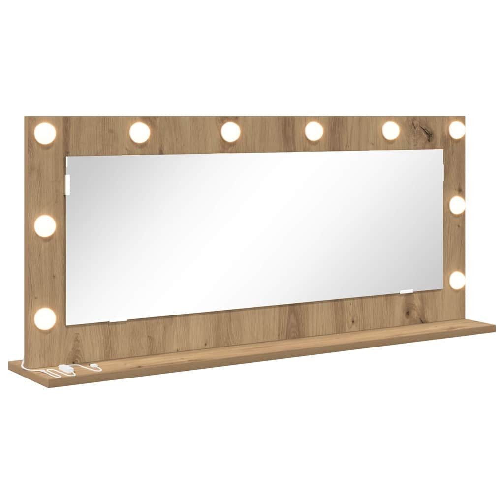 vidaXL Spiegel Waschtischspiegel Artisan-Eiche 100 x 45 x 18 cm Rechteckig (1-St)