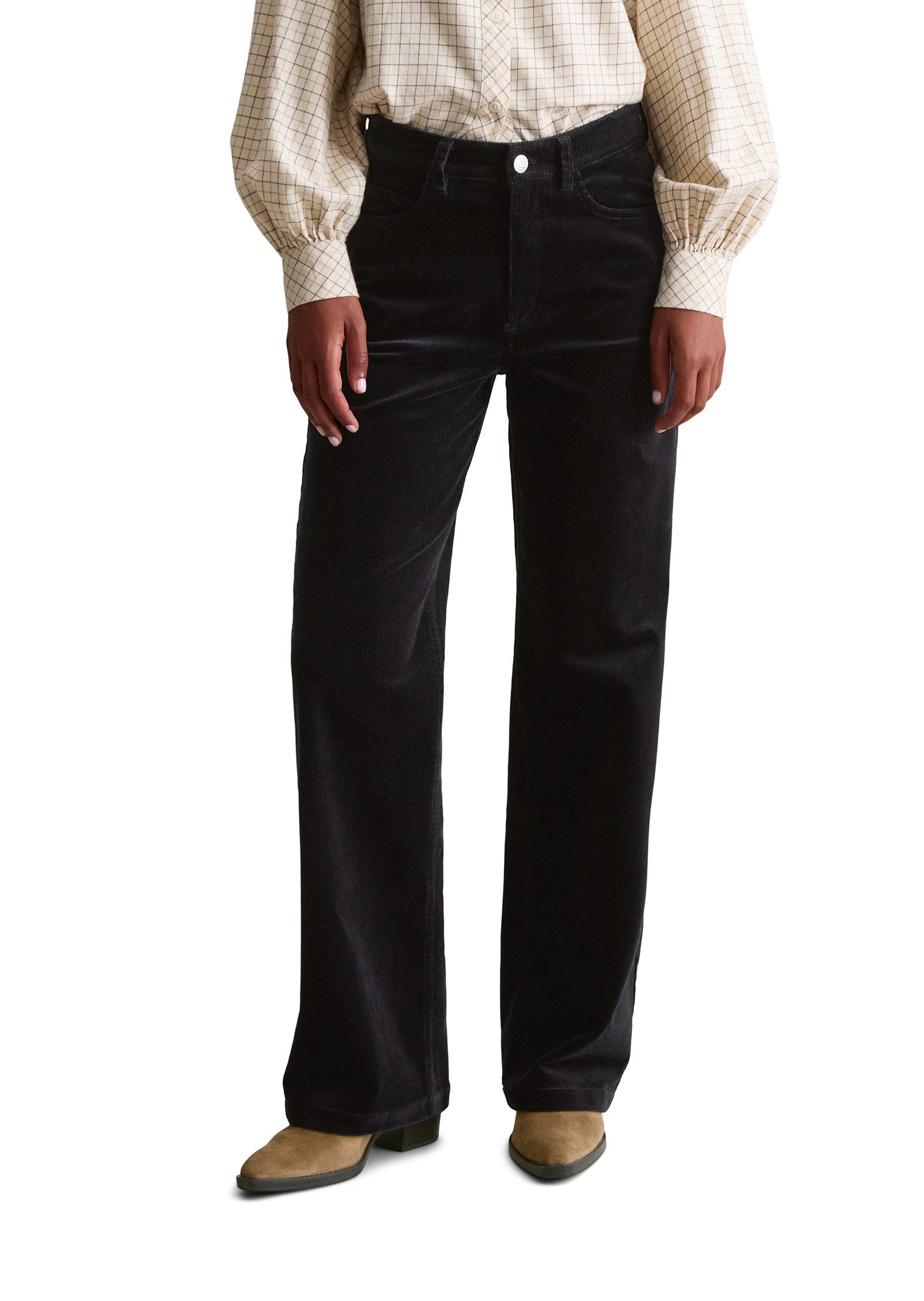 Marc O'Polo DENIM Chinohose aus elastischem Bio-Baumwoll-Mix günstig online kaufen