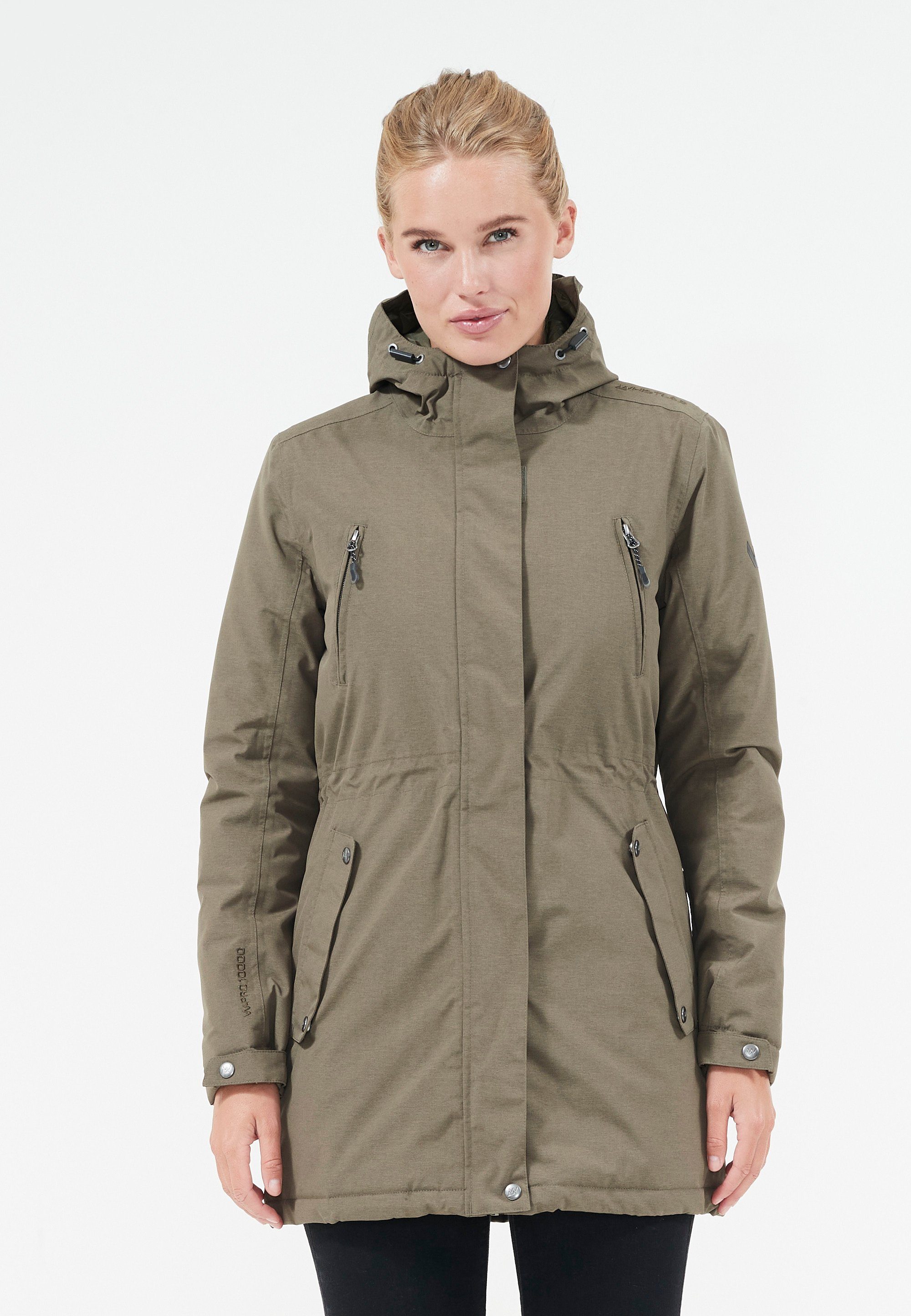 WHISTLER Parka Basta W Long W-PRO 10000 mit wasser- und winddichter Membran