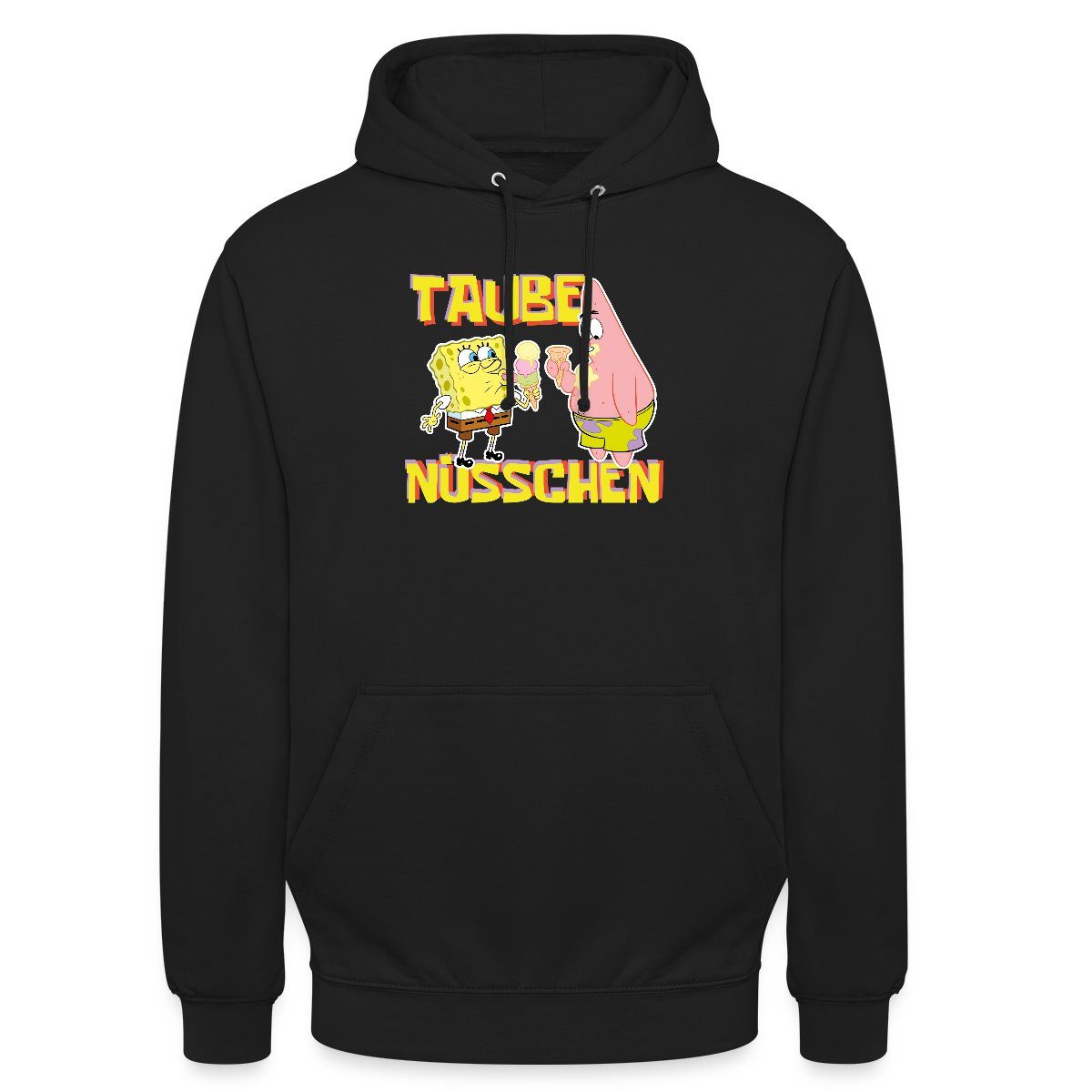 Hoodie SpongeBob Schwammkopf Taube Nüsschen Patrick Eis Unisex Hoodie