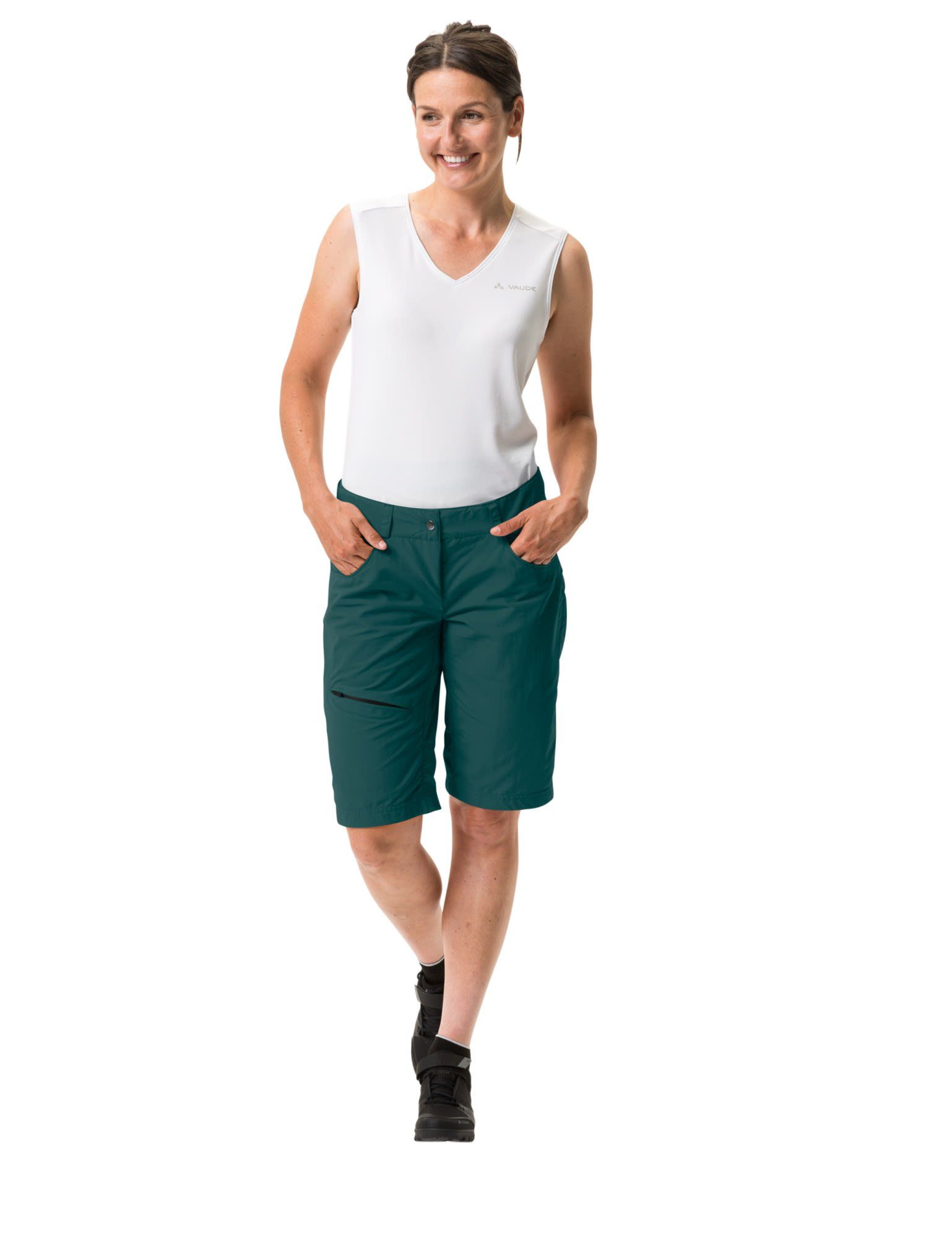 VAUDE Shorts Mallard Shorts Shorts Fahrrad Womens Green Tamaro Vaude Damen Ii