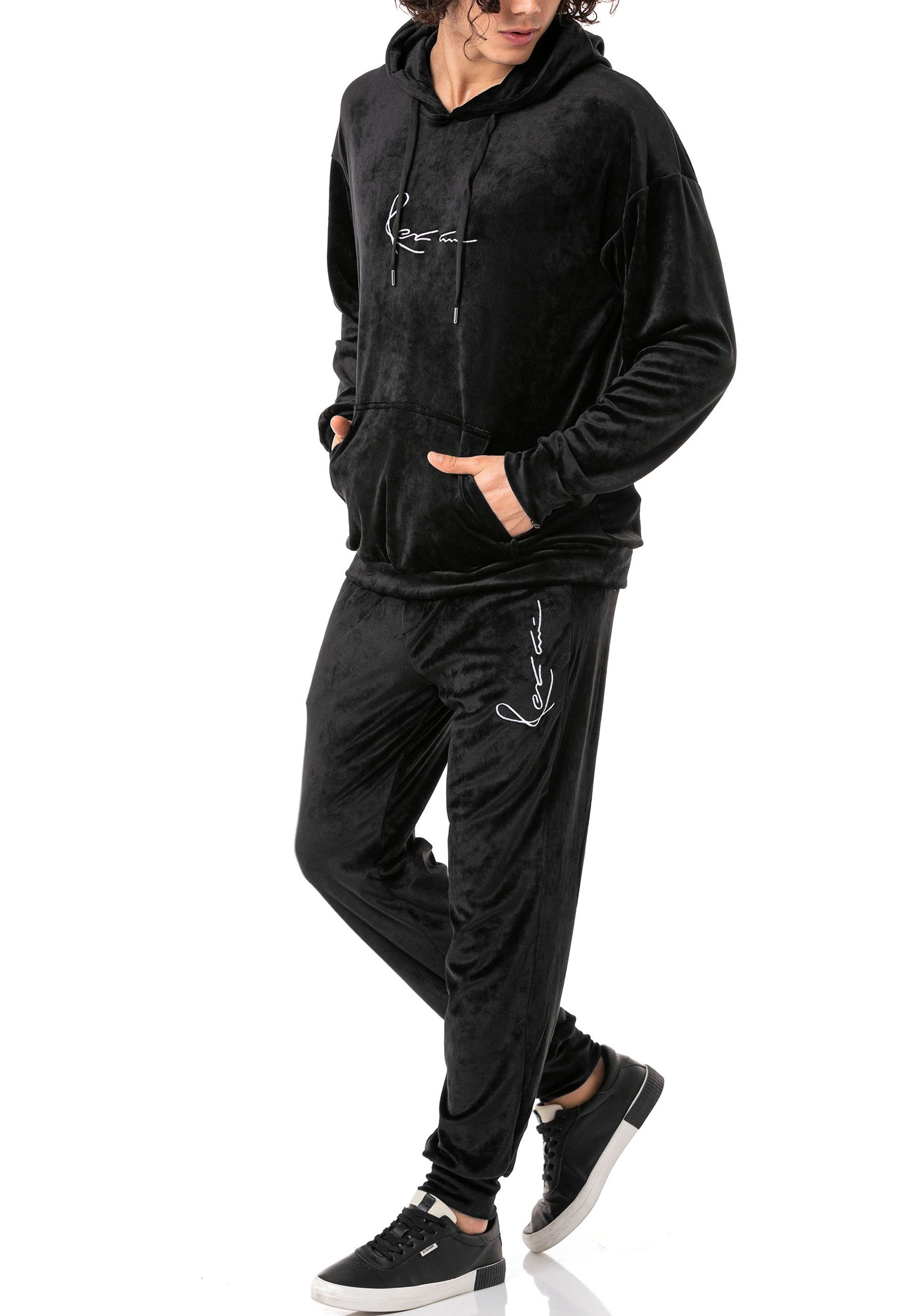 RedBridge Jogginganzug - Velours-Sweatset mit Kapuze günstig online kaufen