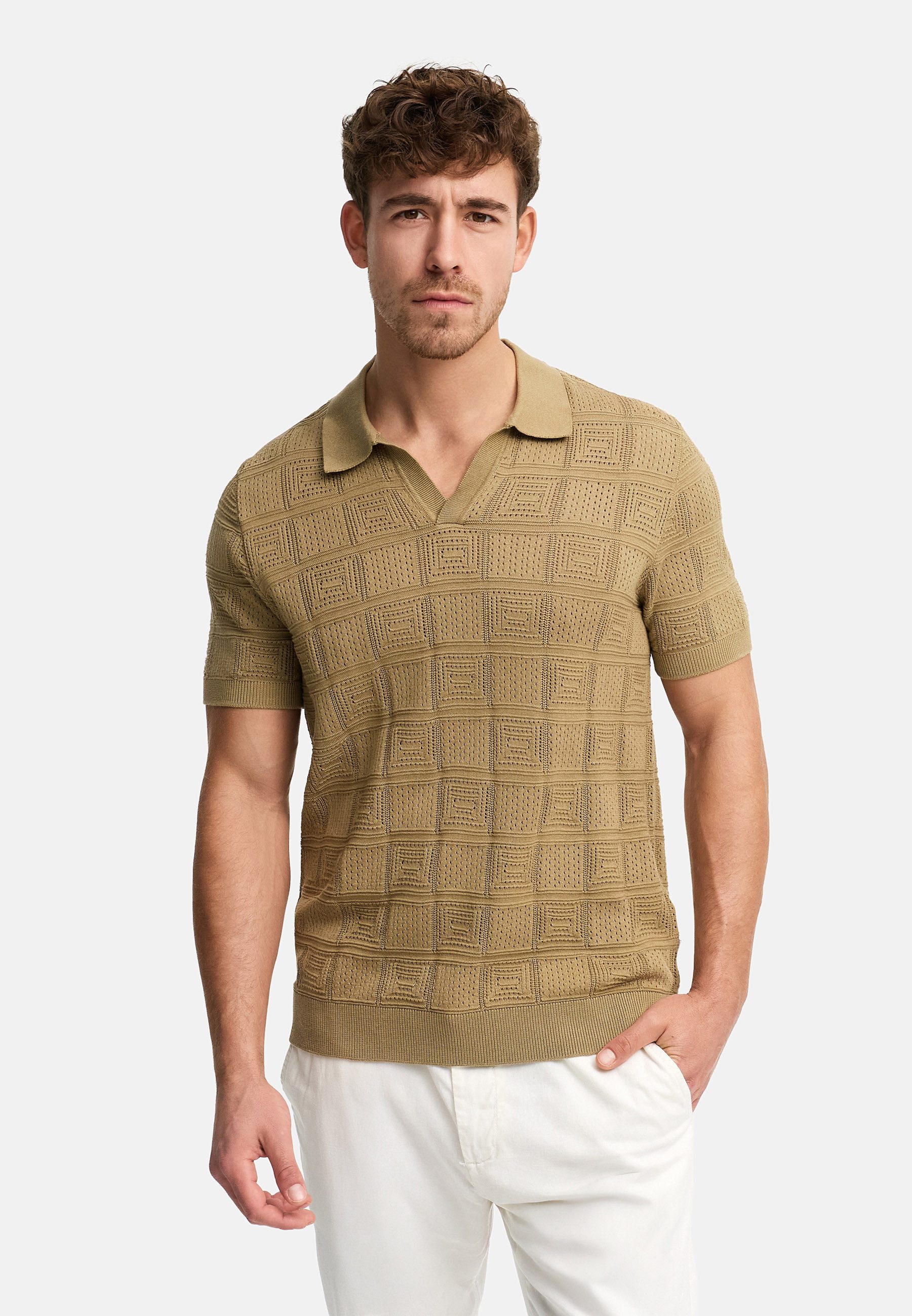 Poloshirt Herren INNallo Herrenpoloshirt Sommershirt