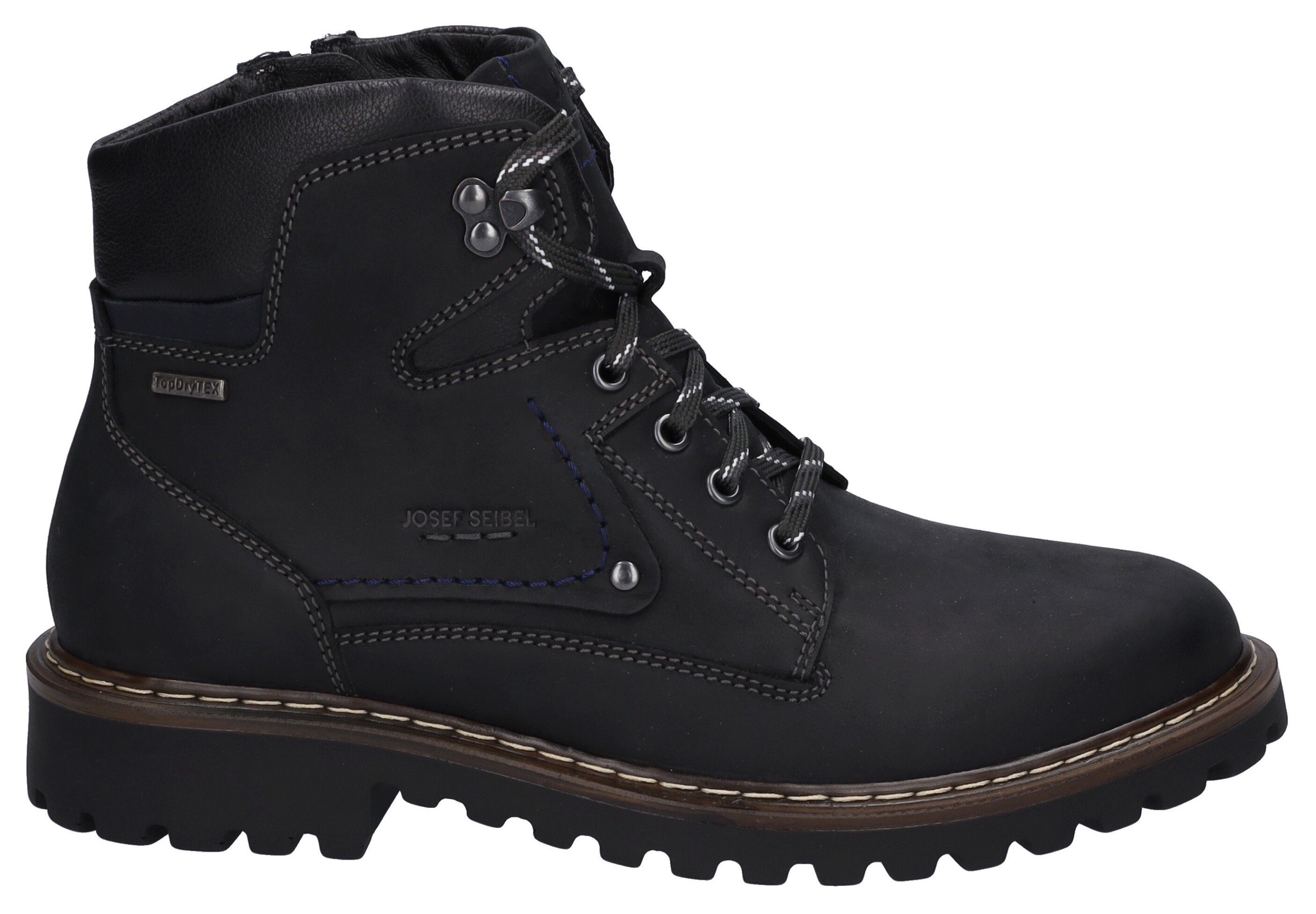 Chance Josef 51 zusätzlichem Winterboots schwarz Seibel Reißverschluss mit