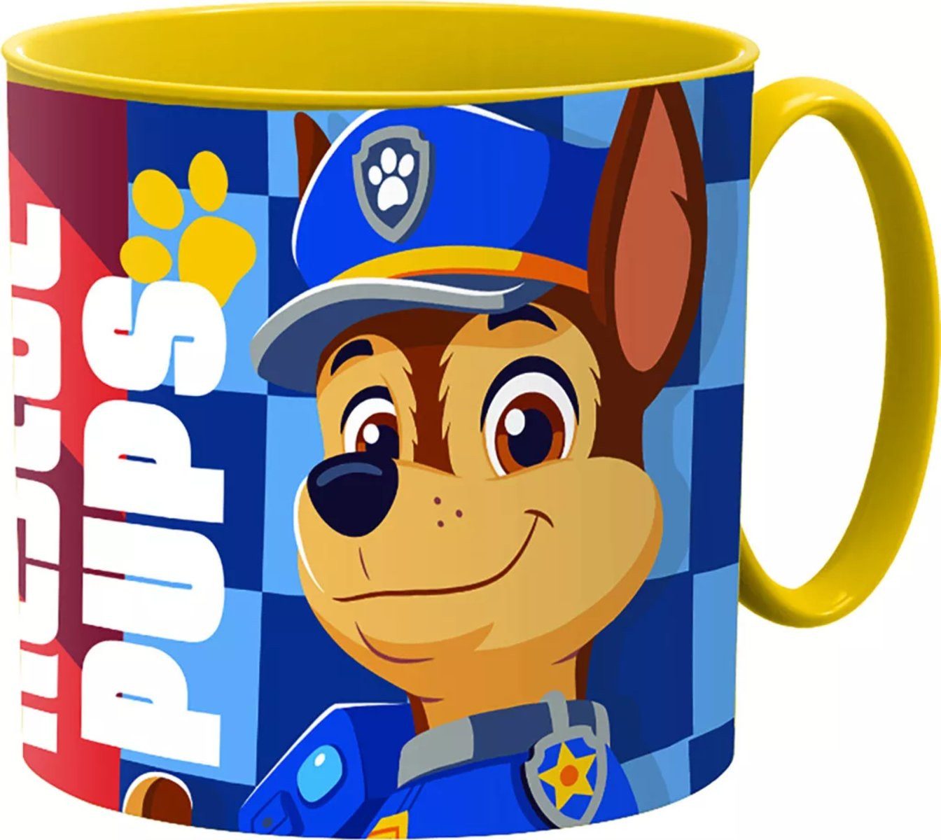 PAW PATROL Trinkflasche Paw Patrol mikrowellengeeigneter Plastikbecher 260 ml