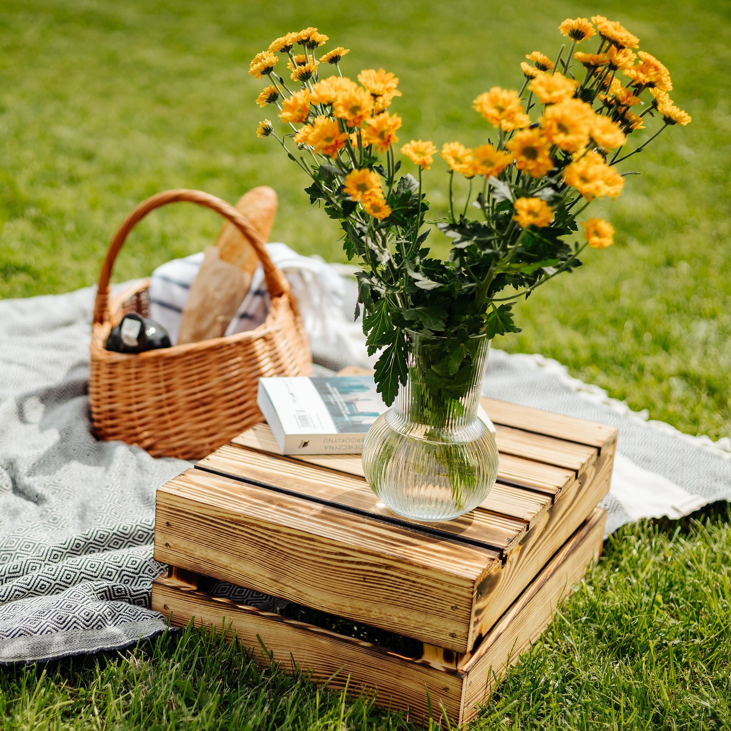 Creative Deco Holzkiste 3x Weinkisten Set günstig online kaufen