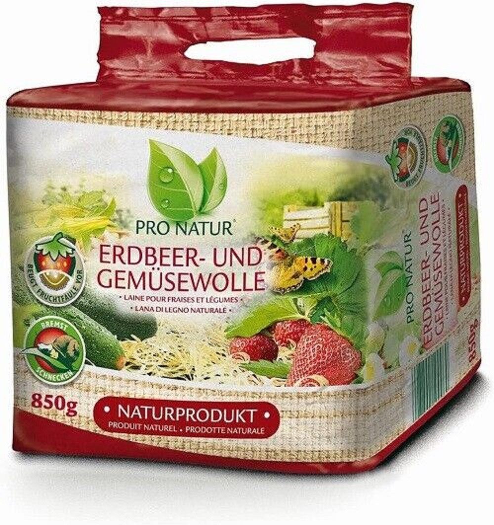 Pro Natur Pflanzerde Pro Natur Erdbeer- u. Gemüsewolle 850 gr