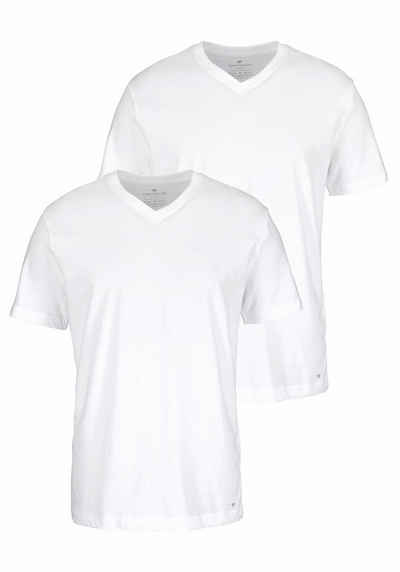 FOX\u2019S V-Ausschnitt-Shirt schwarz Casual-Look Mode Shirts V-Ausschnitt-Shirts Fox’s 