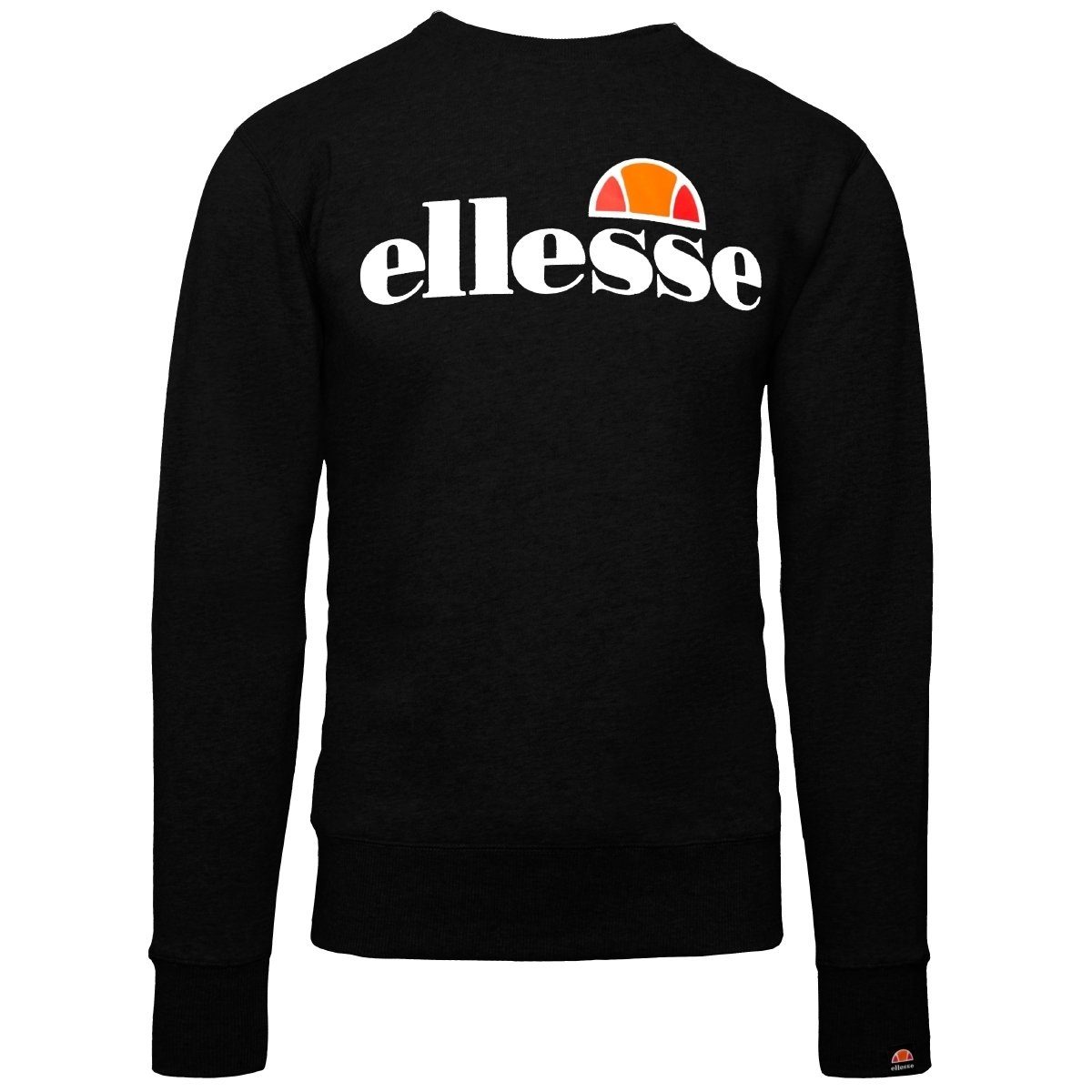 Sweatshirt schwarz Herren Small Ellesse Logo Succiso
