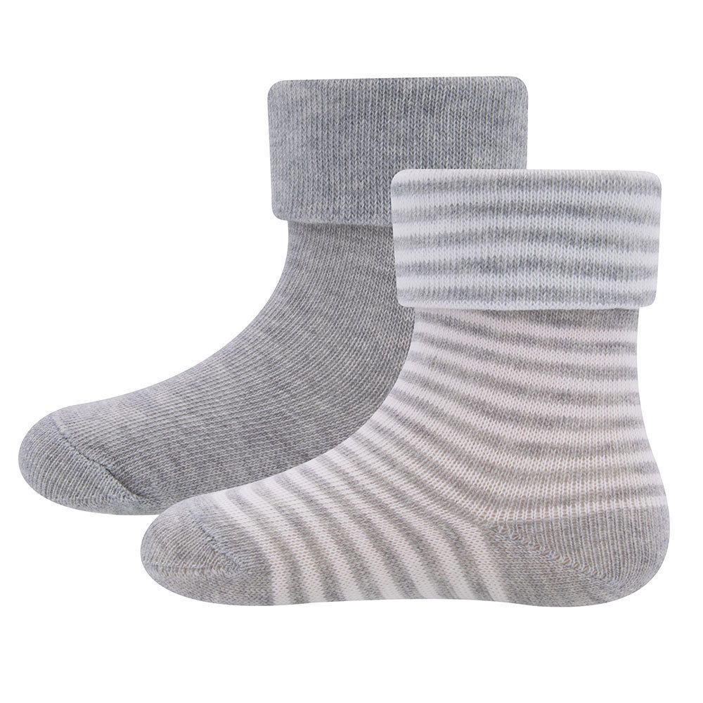 Socken Socken 2er Pack GOTS Ringel/Uni