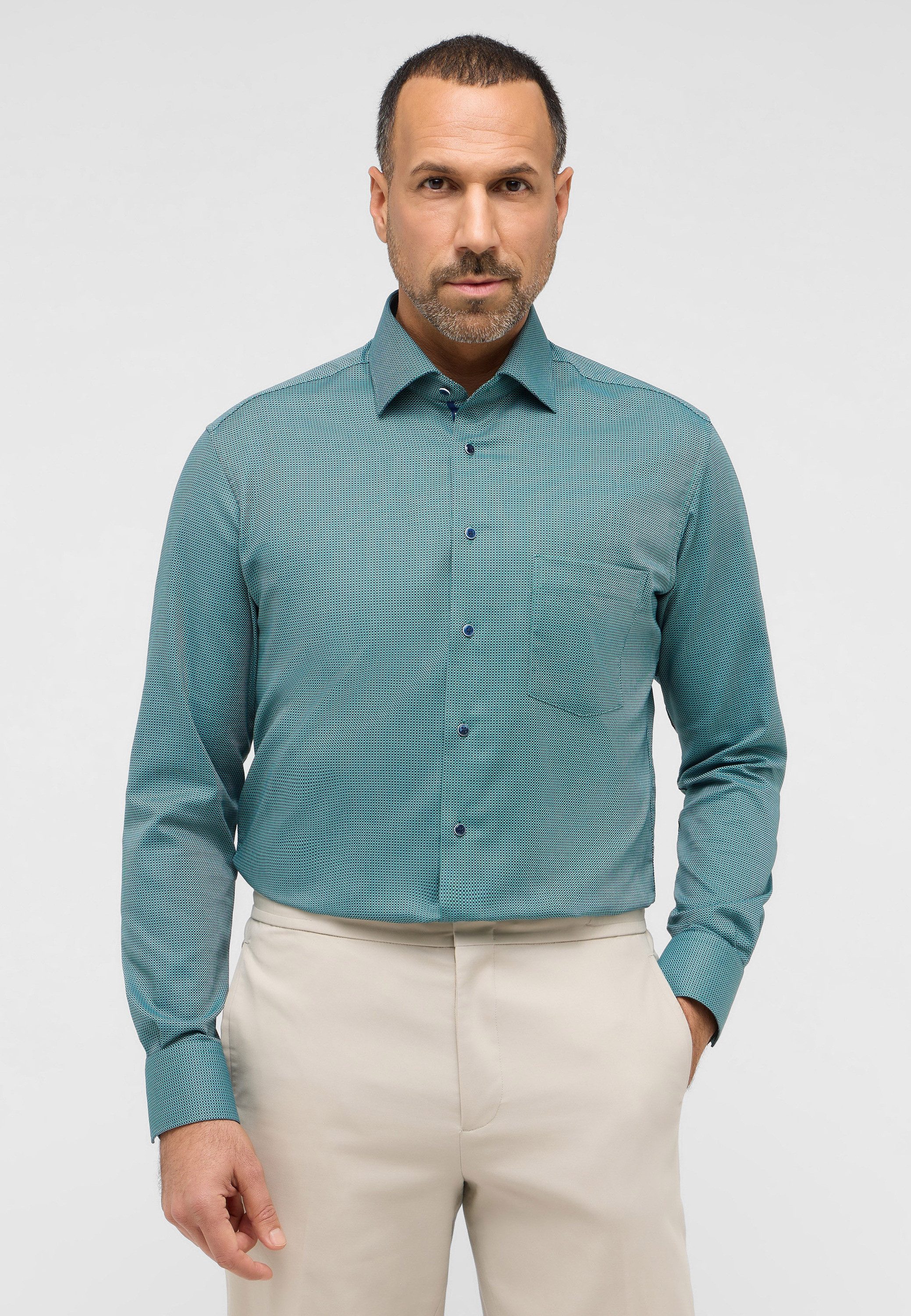 Eterna Langarmhemd MODERN FIT NON IRON (bügelfrei) günstig online kaufen