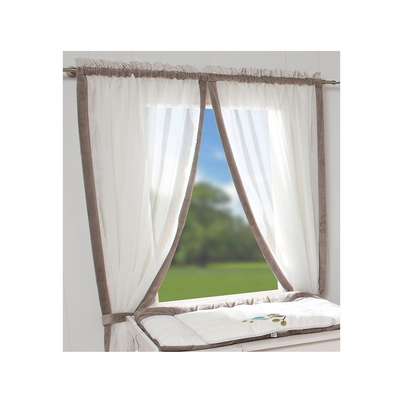 Be Be S Collection Vorhang Eule Taupe 100 X 150 Cm Online