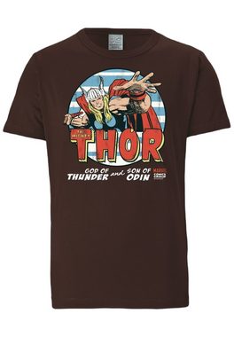 LOGOSHIRT T-Shirt Thor - Marvel mit coolem Superhelden-Frontprint
