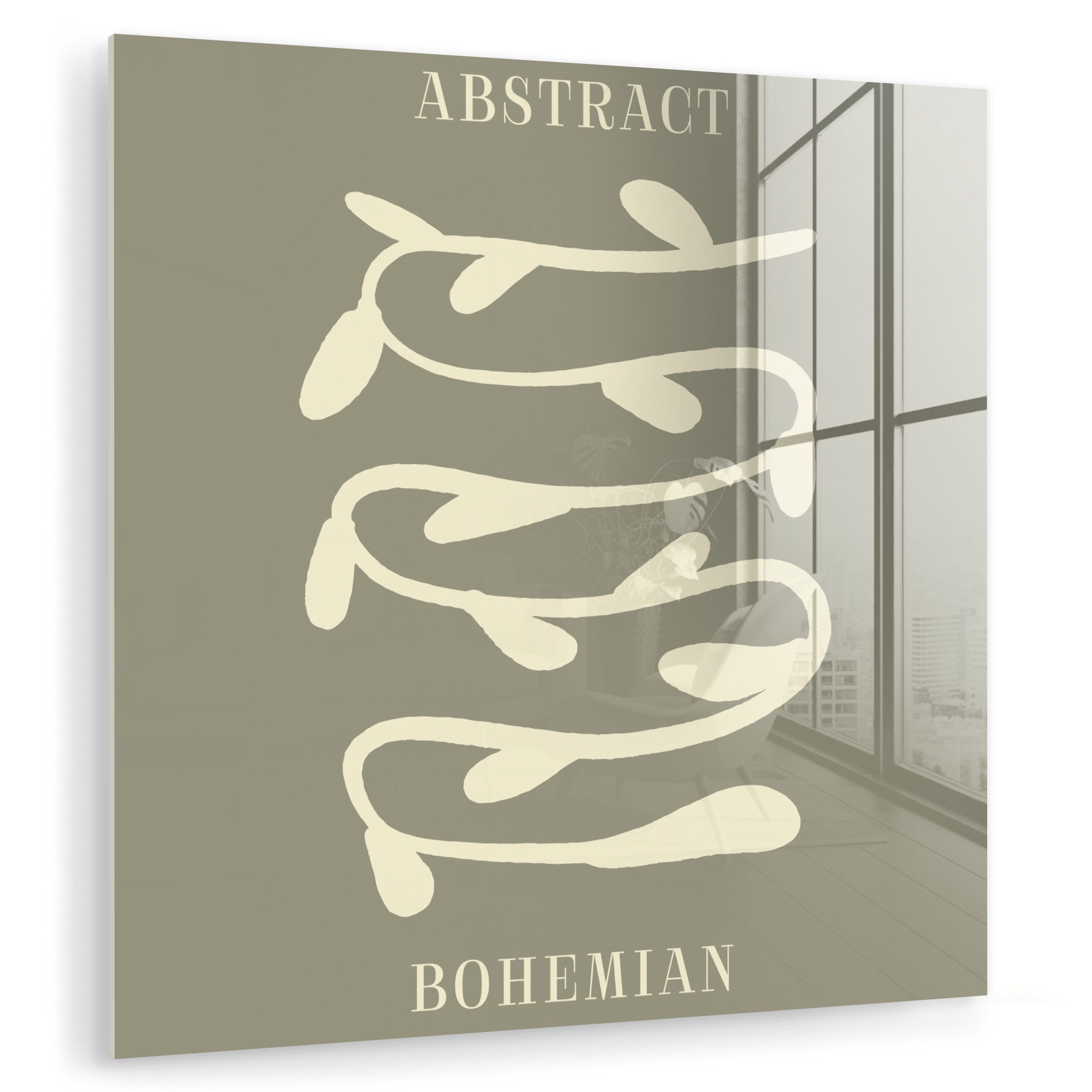 MuchoWow Acrylglasbild Bohème - Pflanzen - günstig online kaufen