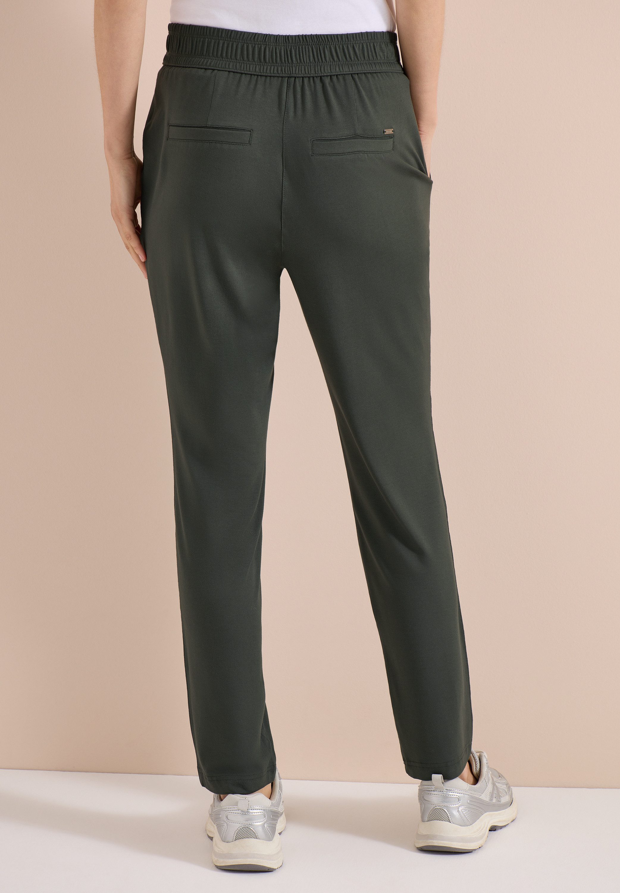 CECIL Jogger Pants Middle Waist