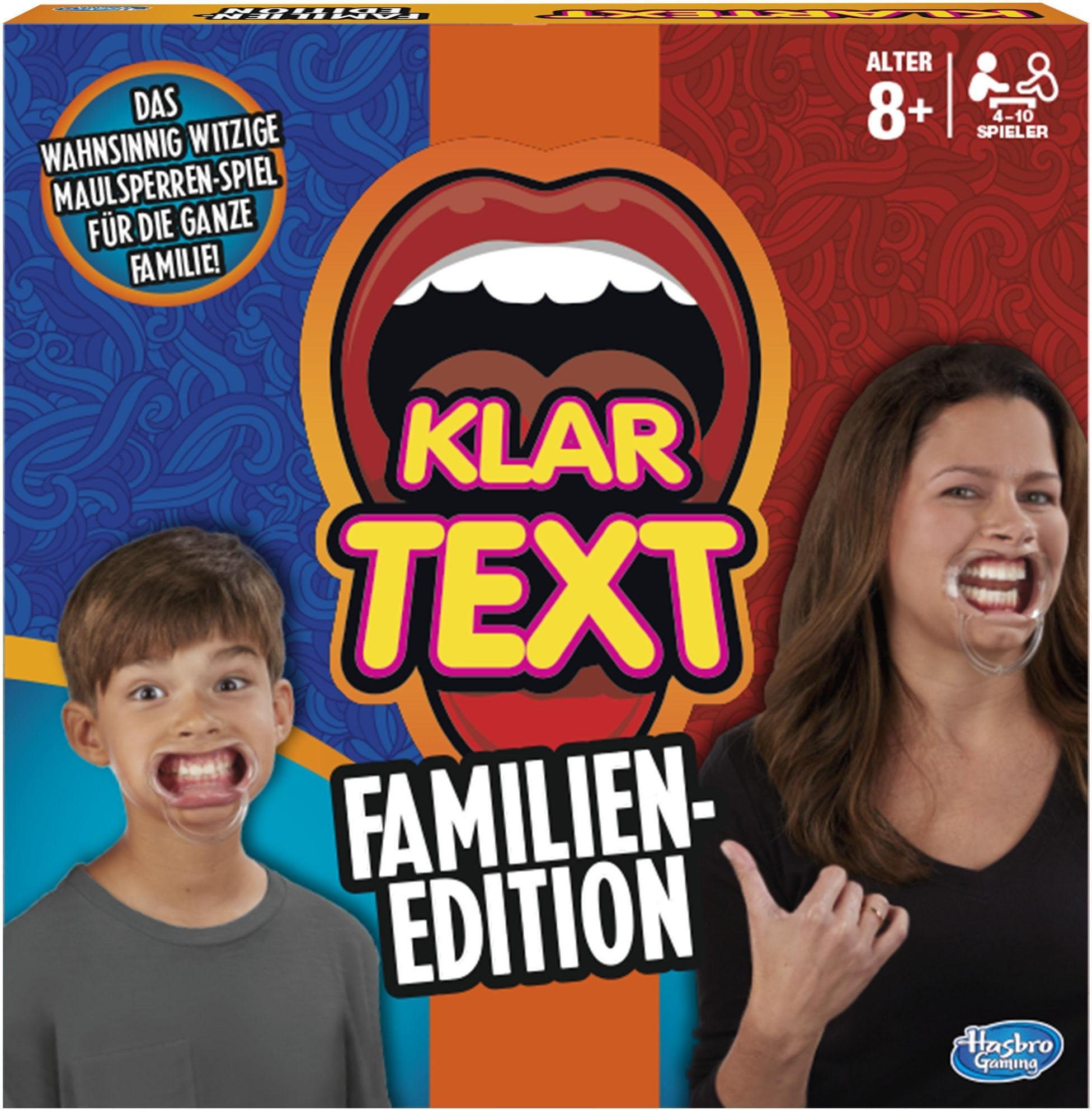 Hasbro Spiel, »Klartext - Familien-Edition«, Made in Europe online kaufen |  OTTO