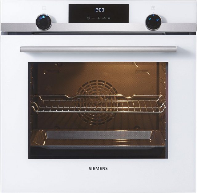 Siemens HB517ABW0 iQ500 Einbau-Elektro-Backofen / A / cookControl10 / Schnellaufheizung / 3D Heißluft plus / Weiß